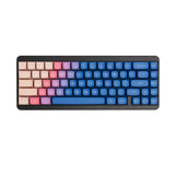 IDOBAO Gradient Color MA Height Laser Engraving Dyed Keycaps mechkeysshop 