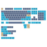 IDOBAO MA Blue Cat Theme Custom MX Keyboard Keycaps mechkeysshop Base Kit 