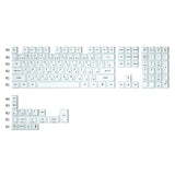 IDOBAO PBT Japanese Keycaps mechkeysshop White 