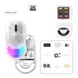 Incott HPC02 Series 2k Version Hot-Swappable Mouse mechkeysshop HPC02 Pro-2k Transparent 