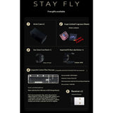 IPI Stay Fly Carbon Fiber Wireless Gaming Mouse – PAW3950 Sensor, Tri-Mode, Dual 8K Polling Rate mechkeysshop 