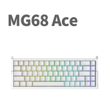 IROK MG68 Series Aluminium Alloy Hall Effect Keyboard mechkeysshop MG68 ACE White 