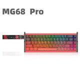 IROK MG68 Series Aluminium Alloy Hall Effect Keyboard mechkeysshop MG68 Pro Black 