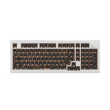 JAMESDONKEY R2 Aluminium Alloy Mechanical Keyboard mechkeysshop Only kit Silver None