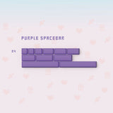 JTK Needy Candy Cherry Profile Purple Keycaps mechkeysshop Purple Spacebar 