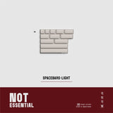 JTK NOT ESSENTIAL Cherry Profile ABS Keycaps mechkeysshop White Spacebar 