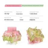 Kailh Box Peach Blossom and Jasmine Luminous Linear Switches mechkeysshop 
