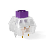 Kailh Crystal Pearlescent Purple Mechanical Keyboard Switch mechkeysshop 