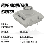 Kailh The Elements Series Full POM Low Profile Switches mechkeysshop 
