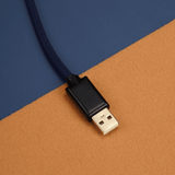 KBDfans Blue Handmade Custom Keyboard USB-C Cable mechkeysshop 