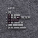 KBDfans Classic Gray Cherry Profile Keycap Set mechkeysshop 40s 