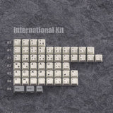 KBDfans Classic Gray Cherry Profile Keycap Set mechkeysshop International 