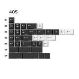 KBDfans Crosshair PBT Cherry Profile Keycap Set mechkeysshop 40S 