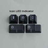 KBDfans Crosshair PBT Cherry Profile Keycap Set mechkeysshop Icon LED Indicator 