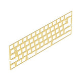 KBDfans DZ60 60% Brass Plate mechkeysshop Plate A 