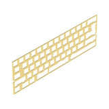 KBDfans DZ60 60% Brass Plate mechkeysshop Plate B 