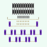 KBDfans Transparent Plate Mounted Screw-in Stabilizers mechkeysshop 