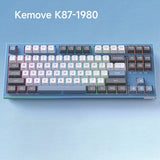 Kemove 1980 Series K87/K98 Three Mode Mechanical Keyboard mechkeysshop K87 Gateron Brown 