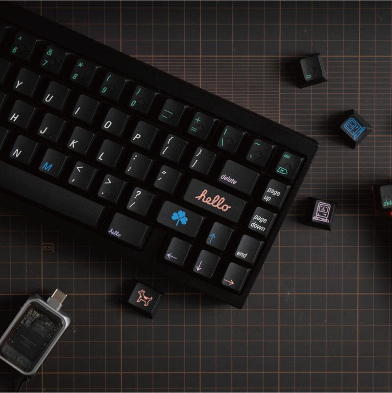Keyboard Science Mac Color Cherry Profile ABS/PBT Keycaps Set ...