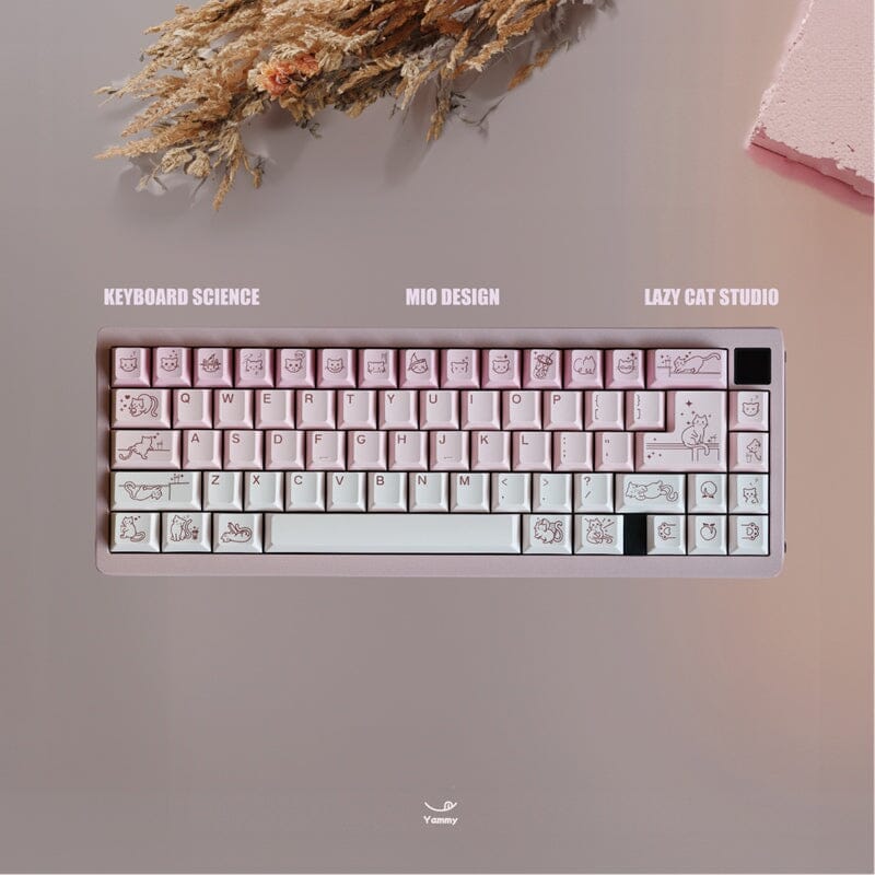 Keyboard Science Mio Yogurt Peach Flavor Cherry Profile Keycaps Set ...