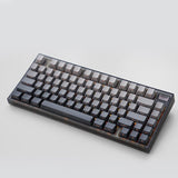 Keydous NJ81-CP V2 Rapid Trigger Three Mode Magnetic Keyboard mechkeysshop NJ81-CP V2 Black Transparent-Side Printed Magnetic Jade PRO