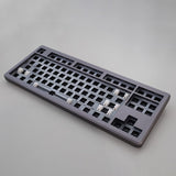 Keydous NJ87Pro Gasket Mechanical Keyboard mechkeysshop Only Grey Kit PC None