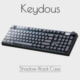 Keydous NJ98-CP V3 Rapid Trigger Three Mode HE Keyboard mechkeysshop Shadow-Black Case Gateron Magnetic Jade pro Aluminum