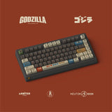 KeyTok Black Classic Godzilla Dye-Sub Smile Profile Keyaps mechkeysshop 