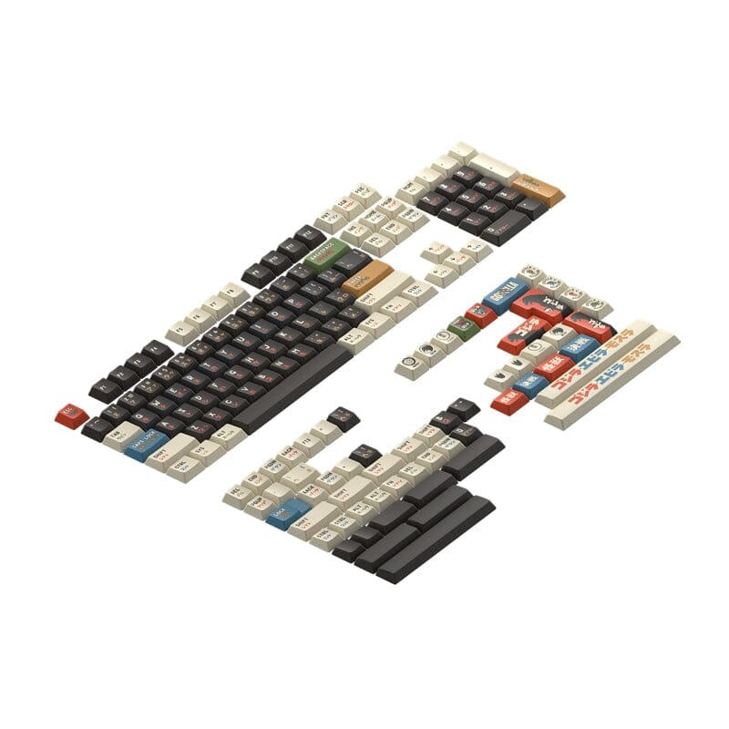 KeyTok Godzilla Cherry Profile Low Profile Keycaps – mechkeysshop