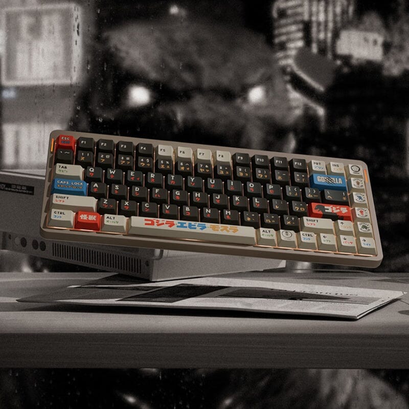 KeyTok Godzilla Cherry Profile Low Profile Keycaps – mechkeysshop