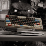 KeyTok Godzilla Berry Profile Low Profile Keycaps