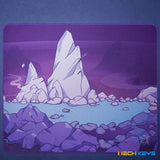 KingJade Zhu Rong Pro Polyurethane Gaming Mousepad mechkeysshop Purple-Soft-480*400mm 