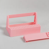 Knsfunny LEGO DIY Keyboard Stand mechkeysshop Pink 