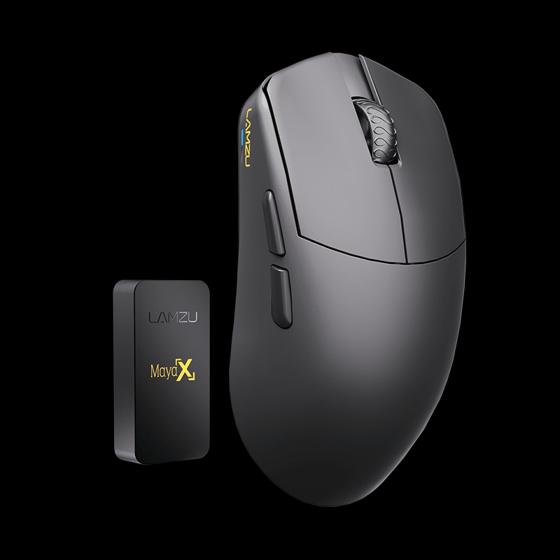LAMZU MAYA X 8K PAW3950 Dual Mode 47g Mouse – mechkeysshop LAMZU MAYA X 8K PAW3950 Dual Mode 47g Mouse – mechkeysshop