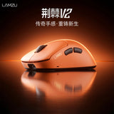 LAMZU Thorn V2 55g PAW NEXT I 50K DPI 8K Wireless Gaming Mouse mechkeysshop Orange 