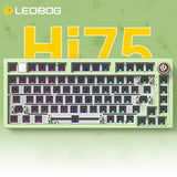 LEOBOG Hi75 Aluminium Wired Keyboard Kit mechkeysshop Green Kit 