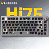 LEOBOG Hi75 Aluminium Wired Keyboard Kit mechkeysshop Grey Kit 