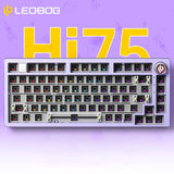 LEOBOG Hi75 Aluminium Wired Keyboard Kit mechkeysshop Purple Kit 