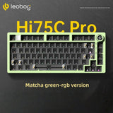 LEOBOG Hi75C/Hi75C Pro Tri-Mode Aluminum Keyboard mechkeysshop Matcha Green Kit [Tri-mode RGB] Hi75C 