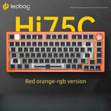 LEOBOG Hi75C/Hi75C Pro Tri-Mode Aluminum Keyboard mechkeysshop Orange Kit [Tri-mode RGB] Hi75C 