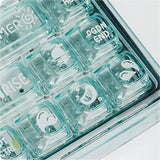 Lofree 1% Dual Mode Transparent Mechanical Keyboard mechkeysshop 