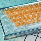 Lofree 1% Dual Mode Transparent Mechanical Keyboard mechkeysshop 