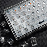 Lofree 1% Dual Mode Transparent Mechanical Keyboard mechkeysshop 