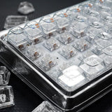 Lofree 1% Dual Mode Transparent Mechanical Keyboard mechkeysshop 