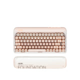 Lofree Dot Series Foundation Mechanical Keyboard mechkeysshop Liquid Foundation Keyboard+Wrist rest Customized Linear Red 