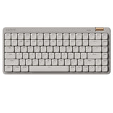 Lofree Flow Lite Gasket Low Profile Keyboard mechkeysshop Gray 84 Keys 
