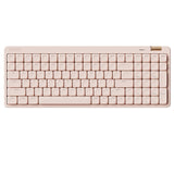 Lofree Flow Lite Gasket Low Profile Keyboard mechkeysshop Pink 100 Keys 