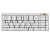 Lofree Flow Lite Gasket Low Profile Keyboard mechkeysshop White 100 Keys 