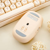 Lofree Milk Tea Bluetooth Mouse mechkeysshop 