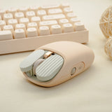 Lofree Milk Tea Bluetooth Mouse mechkeysshop 